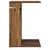 vidaXL Stranska miza Star les 40 x 35 x 60 cm Konstruiran les