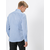 OLYMP Poslovna srajca Level 5 Chambray, modra