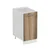 Hanah Home kuhinjski element Minar 4117, 40 cm, beli / dore