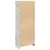 Visoka komoda siva betona 70x35x180 cm od konstruiranog drva