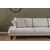 Atelier del Sofa Ugaona garnitura Mustang Bež