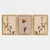 Wallity Set uramljenih slika 3AC_4540429, 3 Dela