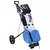 vidaXL Golf voziček Črna 66 x 65 x 112 cm elezo