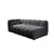 Atelier del Sofa Ugaona garnitura na razvlačenje N-Line Right, 265 x 185 x 95 cm, Tamnosiva