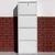 HANAH HOME Ormar za cipele Garda 4 White