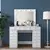 Hanah Home Sto za šminkanje 120x81,6x44,5cm Beli