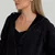 STRIX Women‘s Zip Hoodie Washed Black