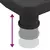 Stalak za monitor crni 33,5 x 34 x 10,5 cm