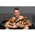 Master Series Hooded Teddy Bear Plush Tan