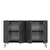 HANAH HOME Komoda Simple 120 Anthracite
