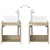 Umivaonik s policom Hrast sonoma 49,5 x 41 x 63 cm