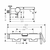 73420670 Hansgrohe Tecturis E stenska armatura za kad