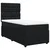 Box spring krevet s madracem crni 100x200 cm baršunasti