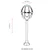 Opviq Spoljna lampa BSU-68080-BSY-M7-BOP, 100 cm, Podna, IP65, E27, 60W, Crna