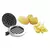 3-in-1 manual juicer for citrus fruit and pomegranates, Orange colour