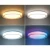 Solight LED stropna svetilka z daljinskim upravljalnikom FLOCO 30W+6W, RGB, 2100lm, 40cm, bela [WO8015]