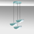 OPVIQ Visilica Eger Mr 964 Turquoise