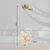 Globo 16047H - LED luster na sajli VIRINA LED/12W/230V 3000K zlatni
