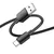 Hoco Kabel USB A na USB C Hoco PD 2,4 A, 27 W, 1 m, X96, črn