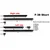 Side protective moldings VW Transporter T6 2015-2021 (van, minivan, short version, swing doors)