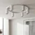 Brilagi - LED RGBW prigušiva stropna lampa SELE 6xGU10/6,5W/230V bela
