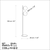 Aberto Design Podna lampa Dual 13755, 30 x 30 x 155 cm, 2 x E27, 250 cm Kabl, Crna