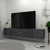 HANAH HOME TV polica Dekol1 Anthracite Gold