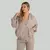 STRIX Women‘s Zip Hoodie Taupe