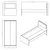 Hanah Home New Options Mm1.28.64.U1 krevet za decu, za dušek 90 × 200 cm, krem hrast