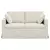 Sofa Krema 138 x 78 x 80 cm Baršun