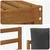 Set vanjskih sofa Prirodna i antracit 245,5 x 162,5 x 73 cm