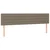 Vidaxl Box spring postelja z vzmetnico taupe 180x200 cm blago