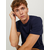 JACK & JONES Majica PAULOS, modra
