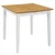 Produživi blagovaonski stol bijeli (80 - 120) x 80 x 74 cm MDF