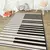 Conceptum Hypnose Tepih Hmi Kdc-85, Pravougaoni, 140 x 220 cm, Crno-beli