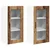 Vidaxl Kuhinjski element s polico 2 pcs Star les 40 x 31 x 80 cm