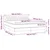 Krevet box spring s madracem LED tamnosivi 180x200 cm baršun