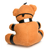 Master Series Gagged Teddy Bear Keychain