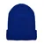 Recycled Waffle Knit Beanie royalblue yarn