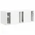 TV zidni ormar Bijelo 78,5 x 31 x 29,5 cm Konstruirano drvo