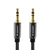 MG avdio kabel 3.5mm mini jack M/M 3m, črna