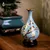 Sino-foreign Enamel Gallery Vaza Proleće, Plava