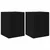 TV zidni ormar 2 pcs Crna 30 x 31 x 40 cm Konstruirano drvo