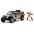 Avtomobilček Marvel X-Men 2020 Jeep Gladiator Jada kovinski z odpirajočimi vrati in figurica Colossus dolžina 14 cm 1:32