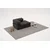 Atelier del Sofa Ugaona garnitura Comfort, 290x95x75 cm, Antracit