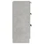 Komoda siva boja betona 30 x 30 x 70 cm od konstruiranog drva