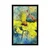 Plakat rumeni cvet z vintage pridihom - 30x45 white