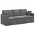 Set sofe 2 pcs Tamno siva 198 x 78 x 80 cm Baršun