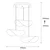 Conceptum Hypnose Luster Sivani-MR-966, 106cm, 45 cm, 3xE27