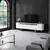 Hanah Home TV Komoda Bohem, 180x50x30 cm, Belo-Crna